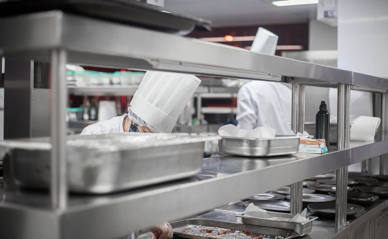 Chuys kitchen team preparing fresh food with care and precision